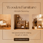 Handcrafted wooden wall hanging for home decor